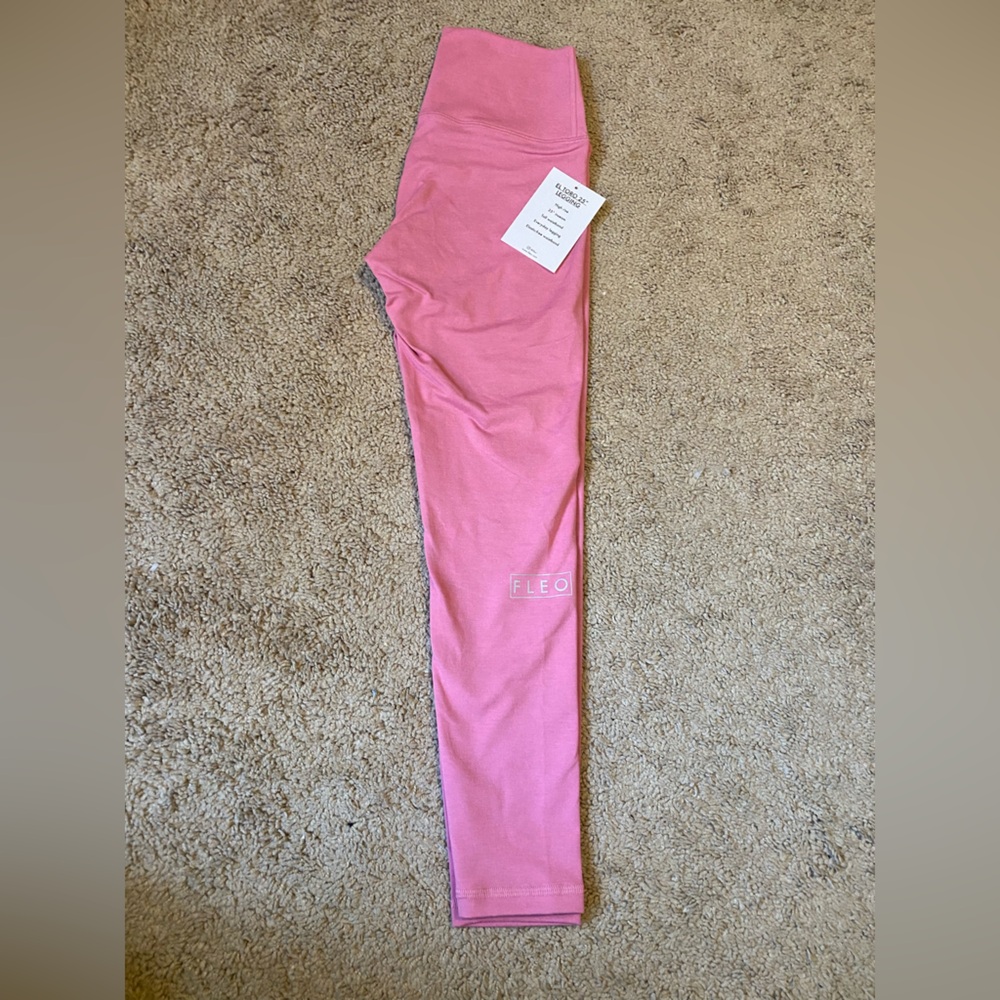 Pink Fleo leggings